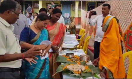 विसरवाडी येथे पाककला स्पर्धा संपन्न